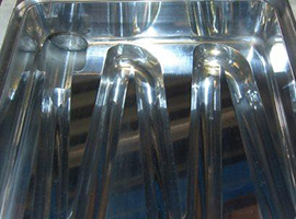 アルミ　バフ研磨